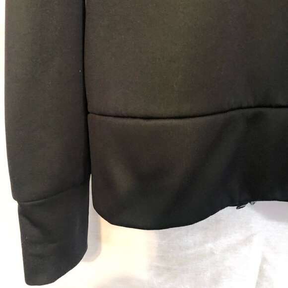 Bench Ladies Lg Polyester Jacket Black with Lime Green  Fleece Lined and Logo - Picture 13 of 16